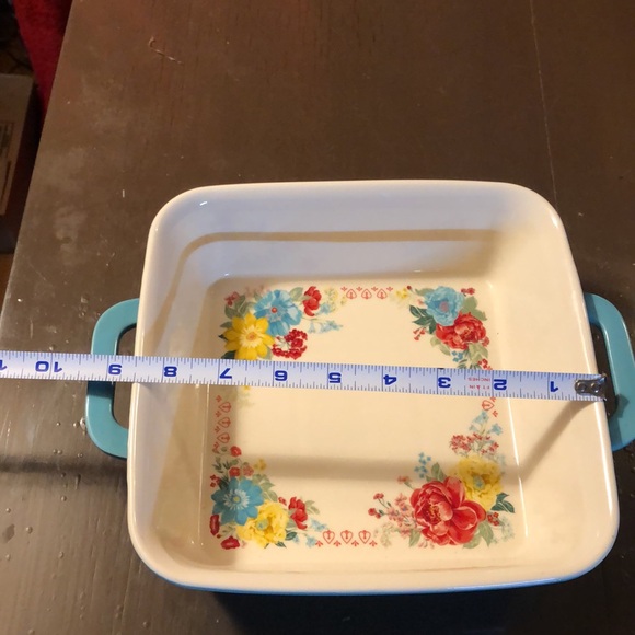 The Pioneer Woman Square Dish Blue Floral Collection - Picture 4 of 7